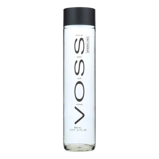 Voss Water Artesian Water - Sparkling - Case Of 12 - 27.1 Fl Oz.