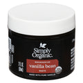 Simply Organic - Paste Og2 Vanilla Bean - Cs Of 6-2 Fz