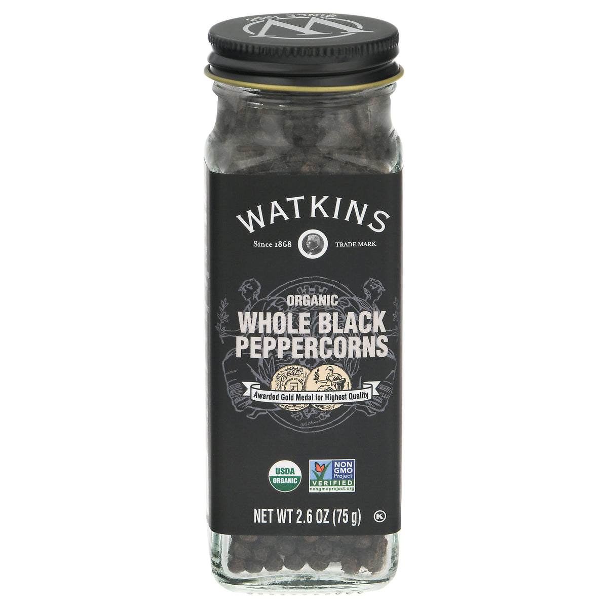 Watkins - Black Pprcrns Og2 Whole - Cs Of 3-2.6 Oz