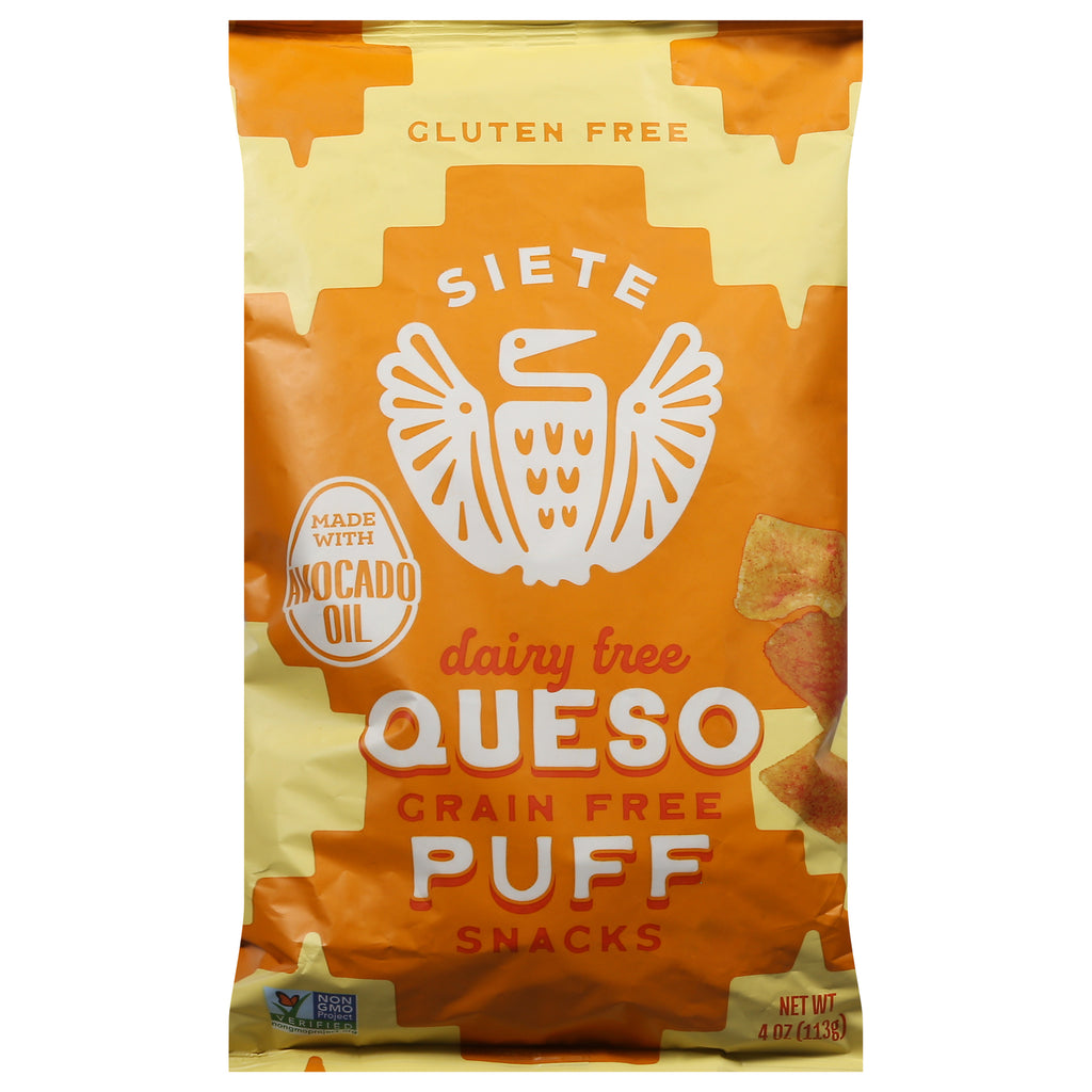 Siete - Puffs Queso - Cs Of 6-4 Oz