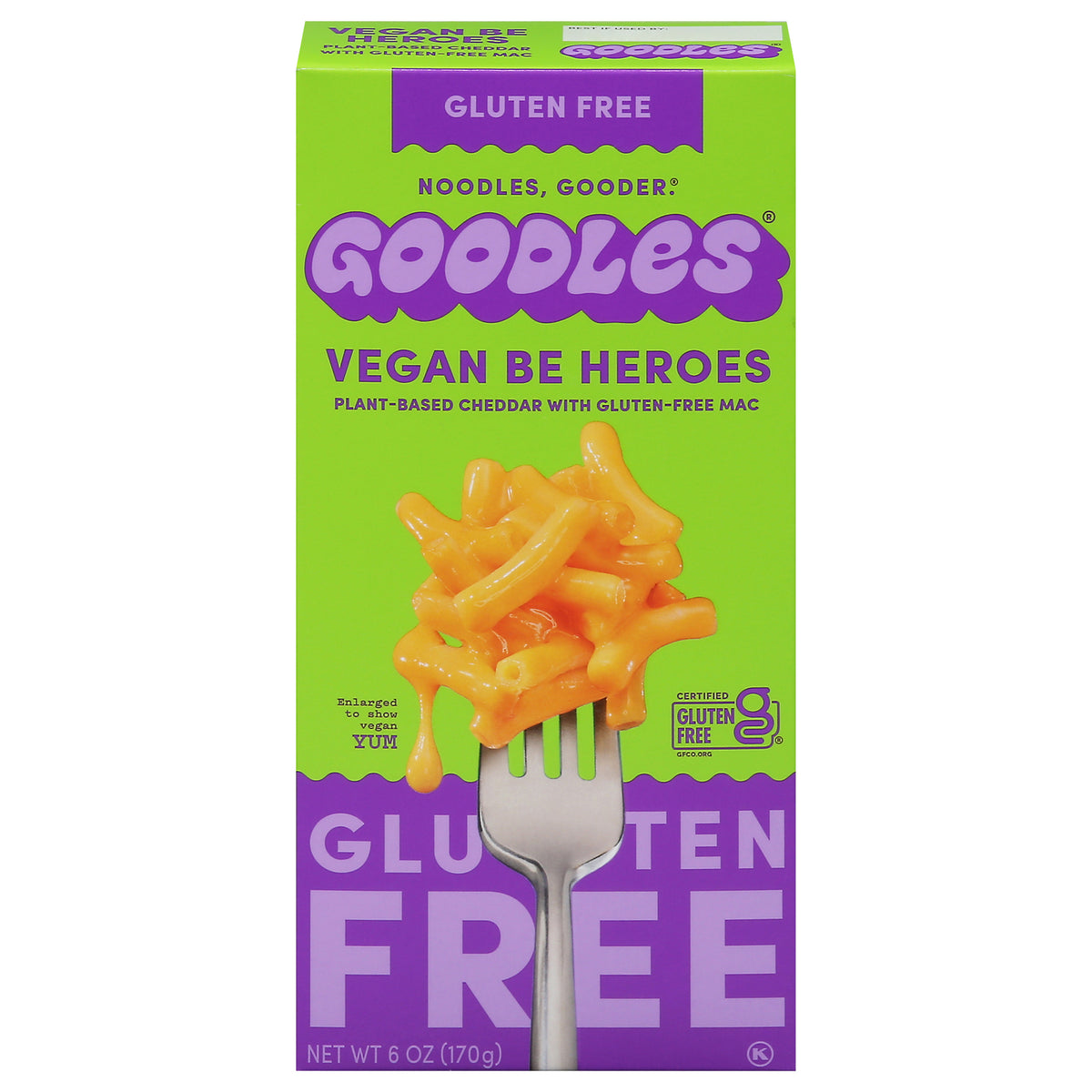 Goodles - Mac & Chs Gf Vgn Be Heros - Cs Of 12-6 Oz
