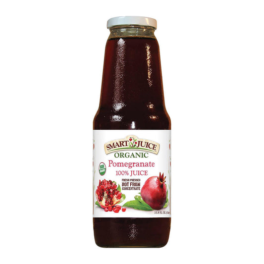 Smart Juice Organic Pomegranate - Case Of 6 - 33.8 Fl Oz.