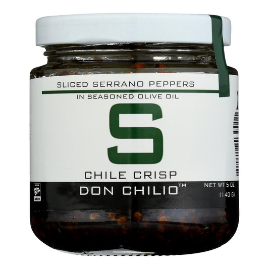Don Chilio - Chile Crisp Serrano - Case Of 6 - 5 Oz