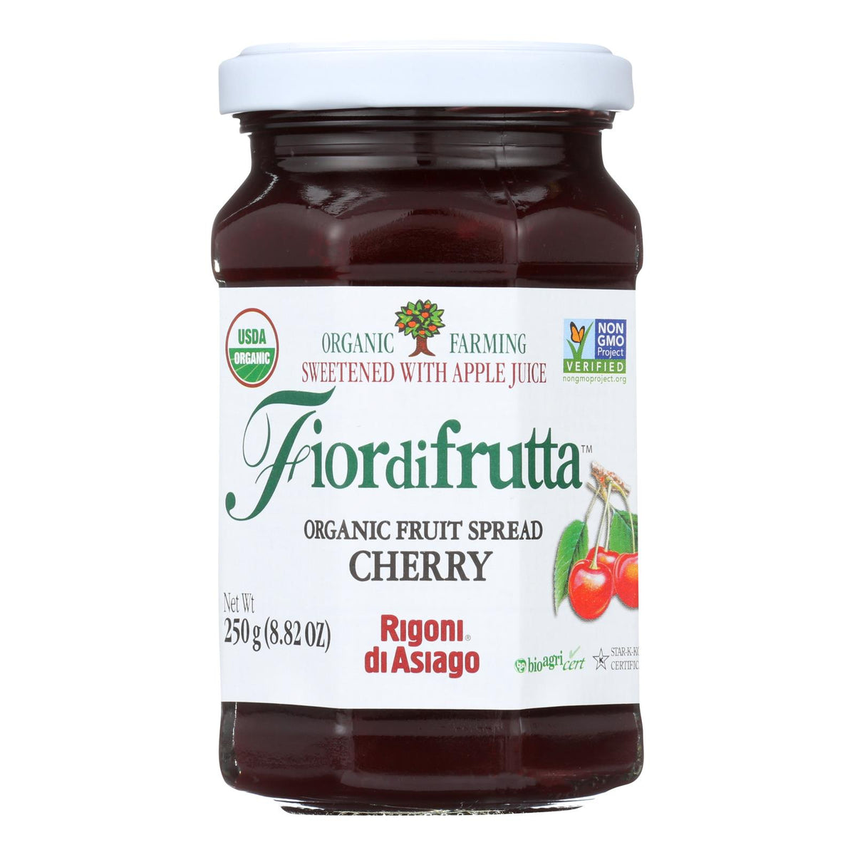Fiordifrutta - Spread Og2 Cherry - Cs Of 6-8.82 Oz