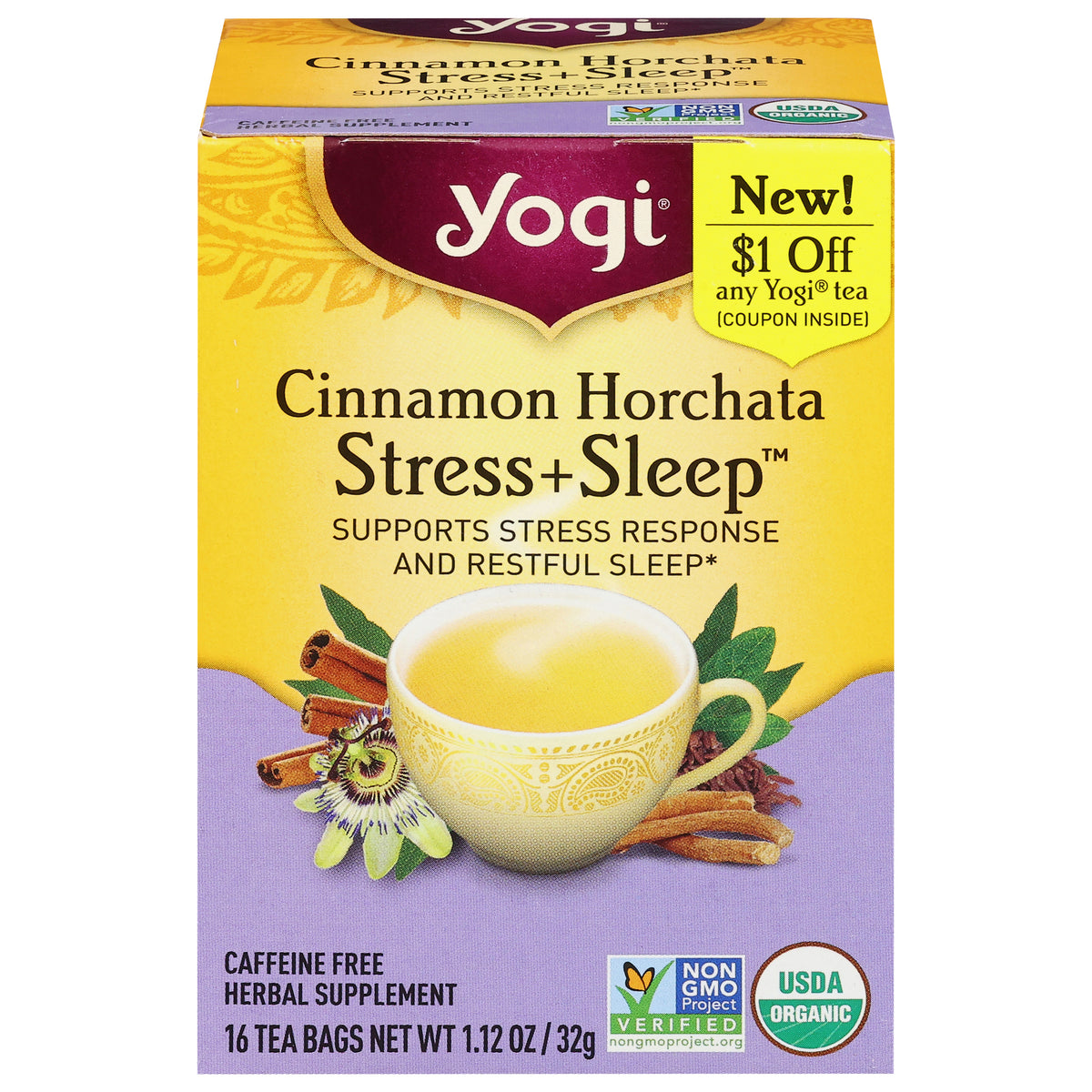 Yogi - Tea Og2 Cinn Horchata - Cs Of 6-16 Bag