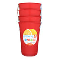 Preserve Everyday Cups - Pepper Red - 4 Packs