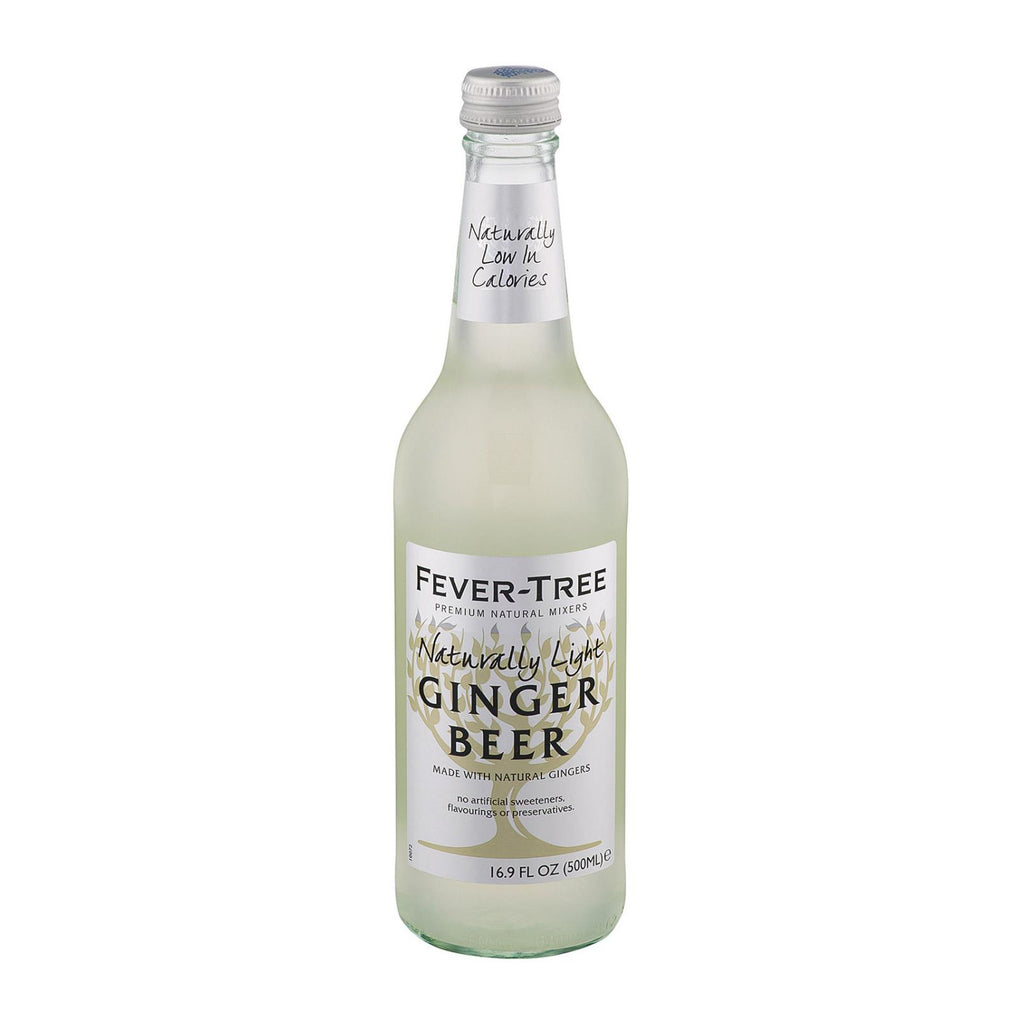 Fever - Tree Naturally Light Ginger Beer - Ginger Beer - Case Of 8 - 16.9 Fl Oz.