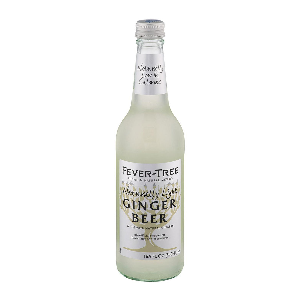 Fever - Tree Naturally Light Ginger Beer - Ginger Beer - Case Of 8 - 16.9 Fl Oz.