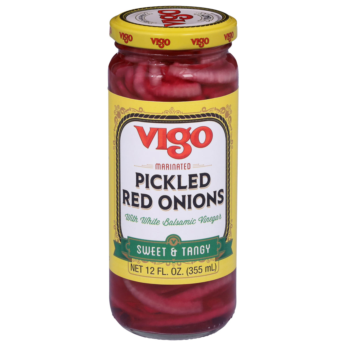 Vigo - Pickled Red Onions - Cs Of 6-12 Fz