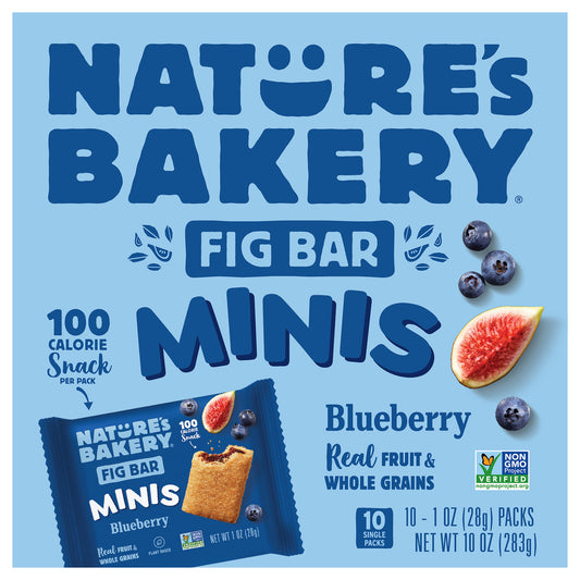 Nature's Bakery - Fig Bar Blueberry Mini - Cs Of 6-10 Oz