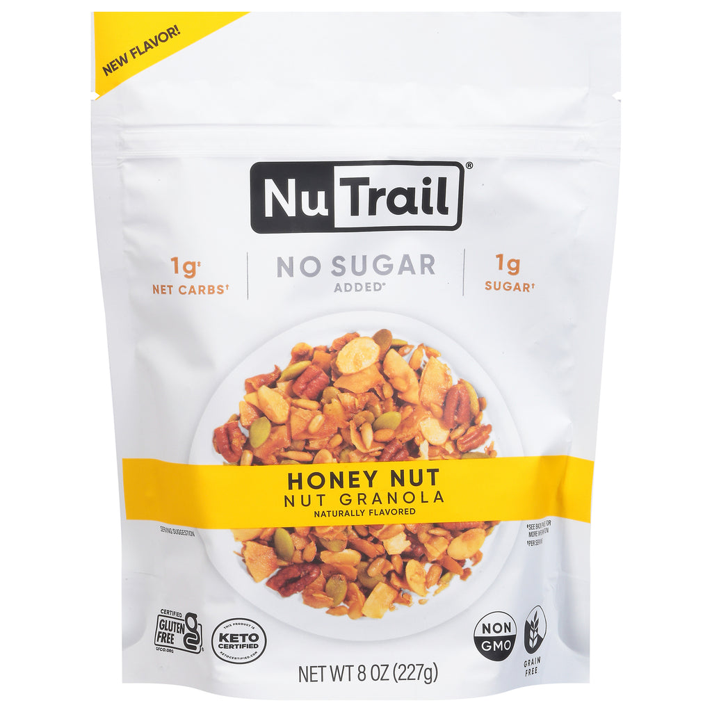 Nutrail - Granola Honey Nut - Cs Of 6-8 Oz