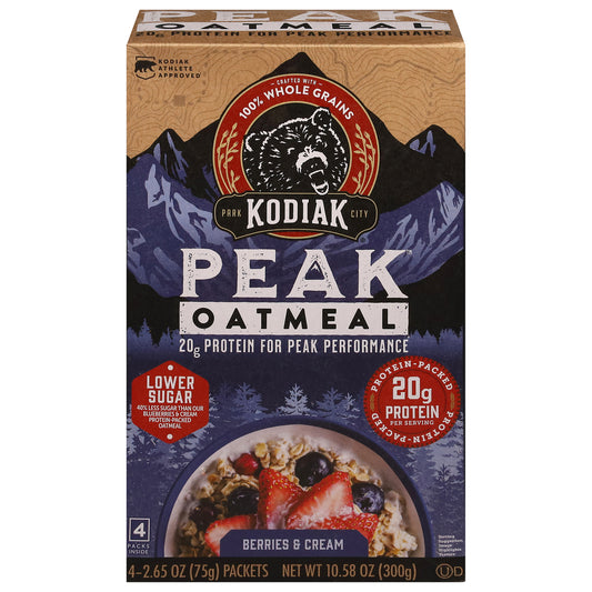 Kodiak Cakes - Oatmeal Berries Cream - Cs Of 6-4/2.65 Z