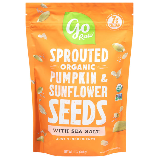 Go Raw - Sd Og2 Pumpkn Snflwr Sslt - Cs Of 6-10 Oz