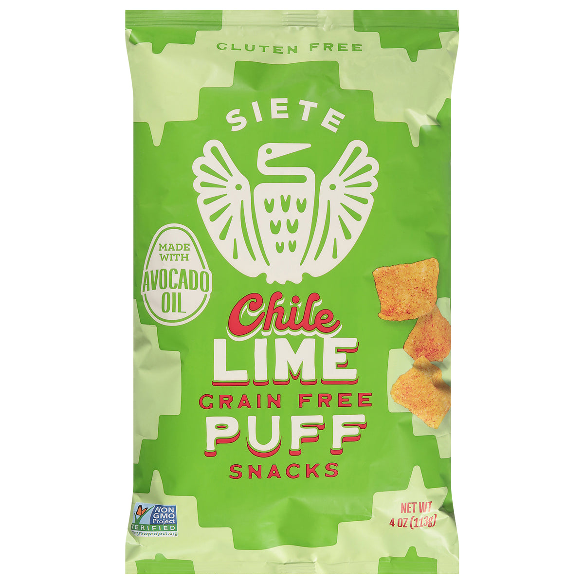 Siete - Puffs Chile Lime - Cs Of 6-4 Oz