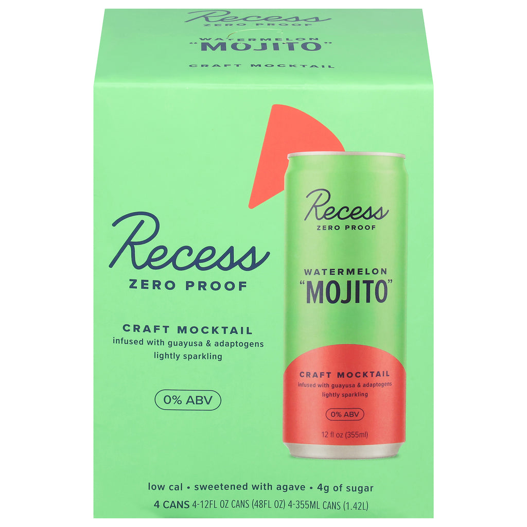 Recess - Mcktail Watermelon Mojito - Cs Of 6-4/12 Fz