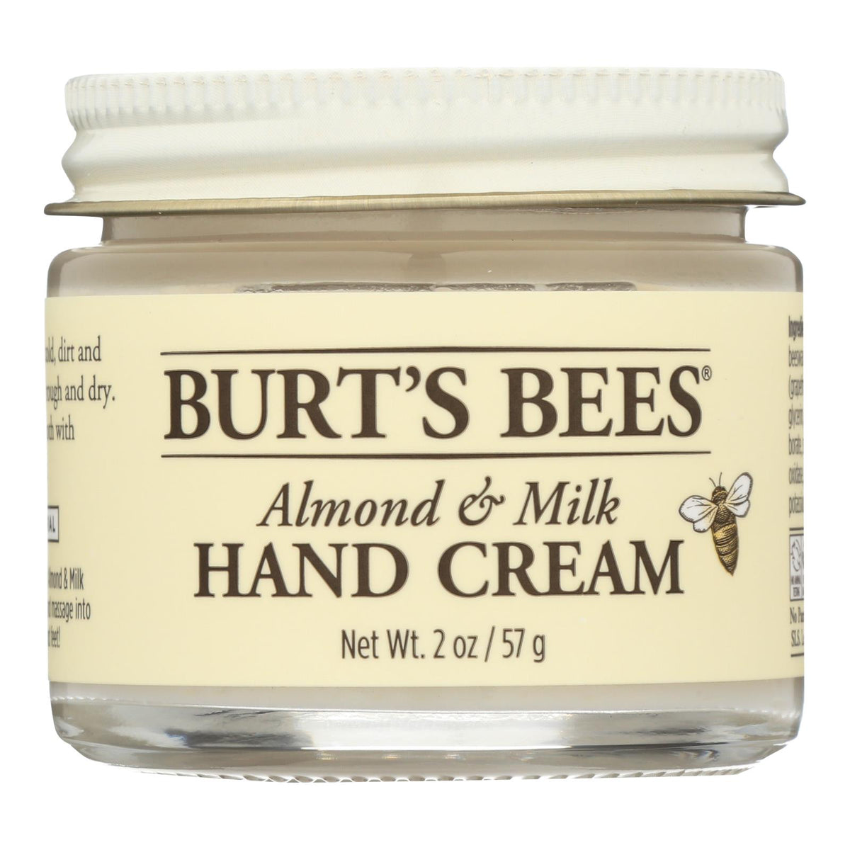 Burts Bees - Hand Cream - Almond & Milk - 2 Oz