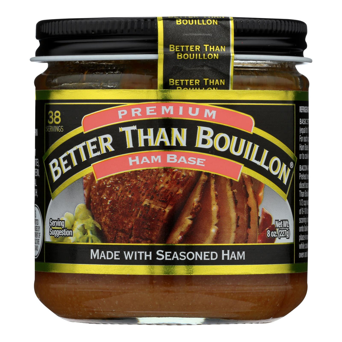 Better Than Bouillon Bouillon - Ham Base - Case Of 6 - 8 Oz