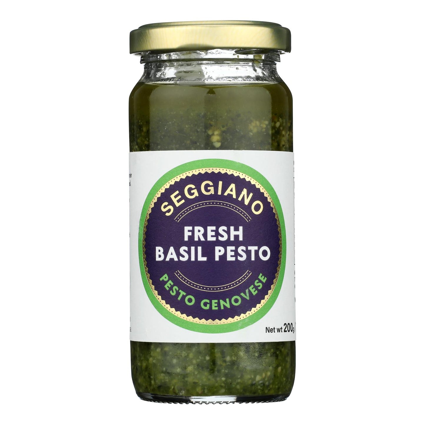 Seggiano Fresh Basil Pesto Genovese  - Case Of 6 - 7 Oz