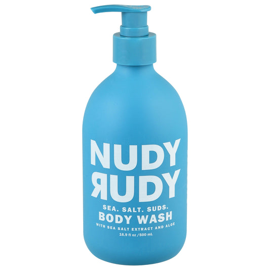 Nudy Rudy - Body Wash Sea Salt Suds - Ea Of 1-16.9 Fz