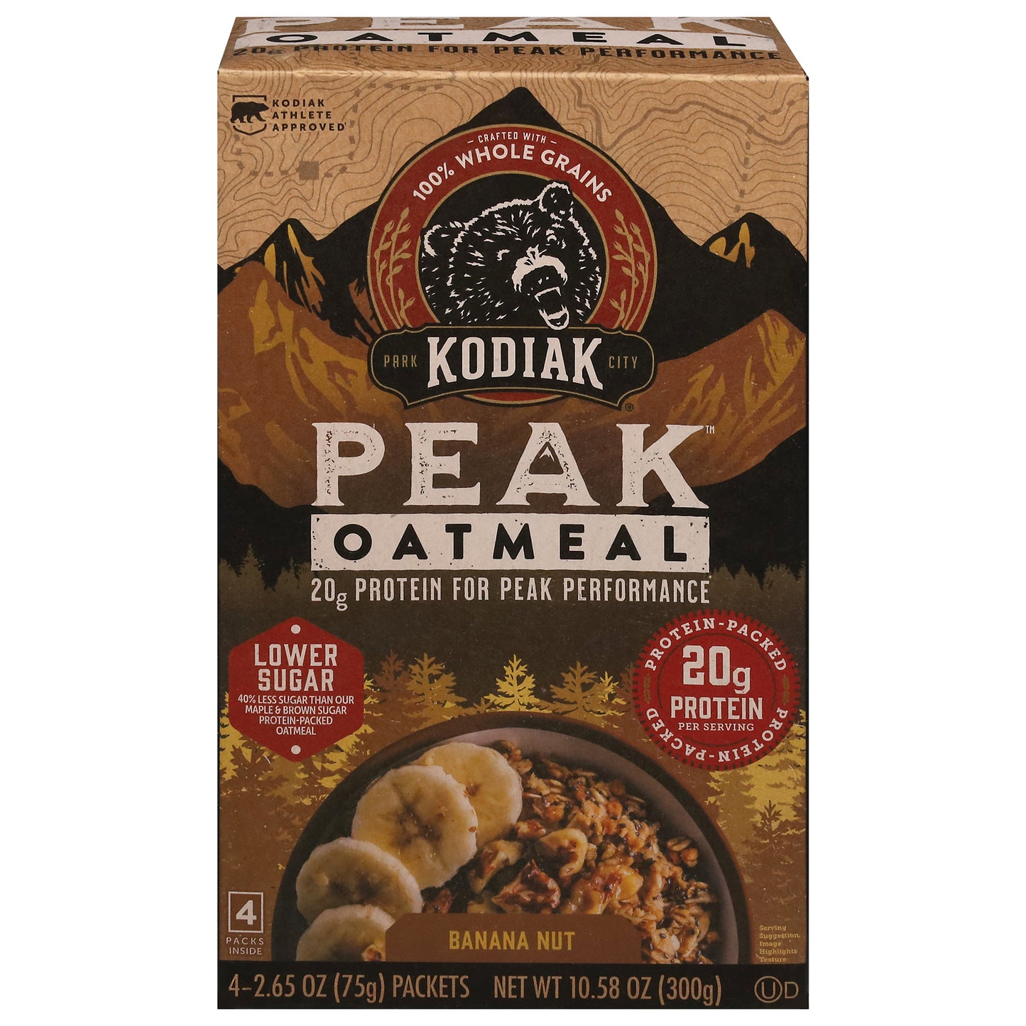Kodiak Cakes - Oatmeal Banana Nut - Cs Of 6-4/2.65 Z