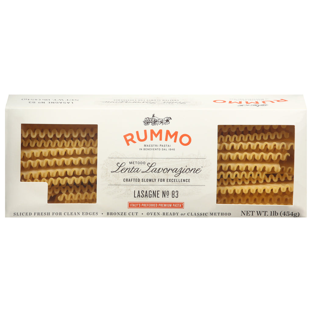 Rummo - Pasta Lasagne - Cs Of 12-1 Lb