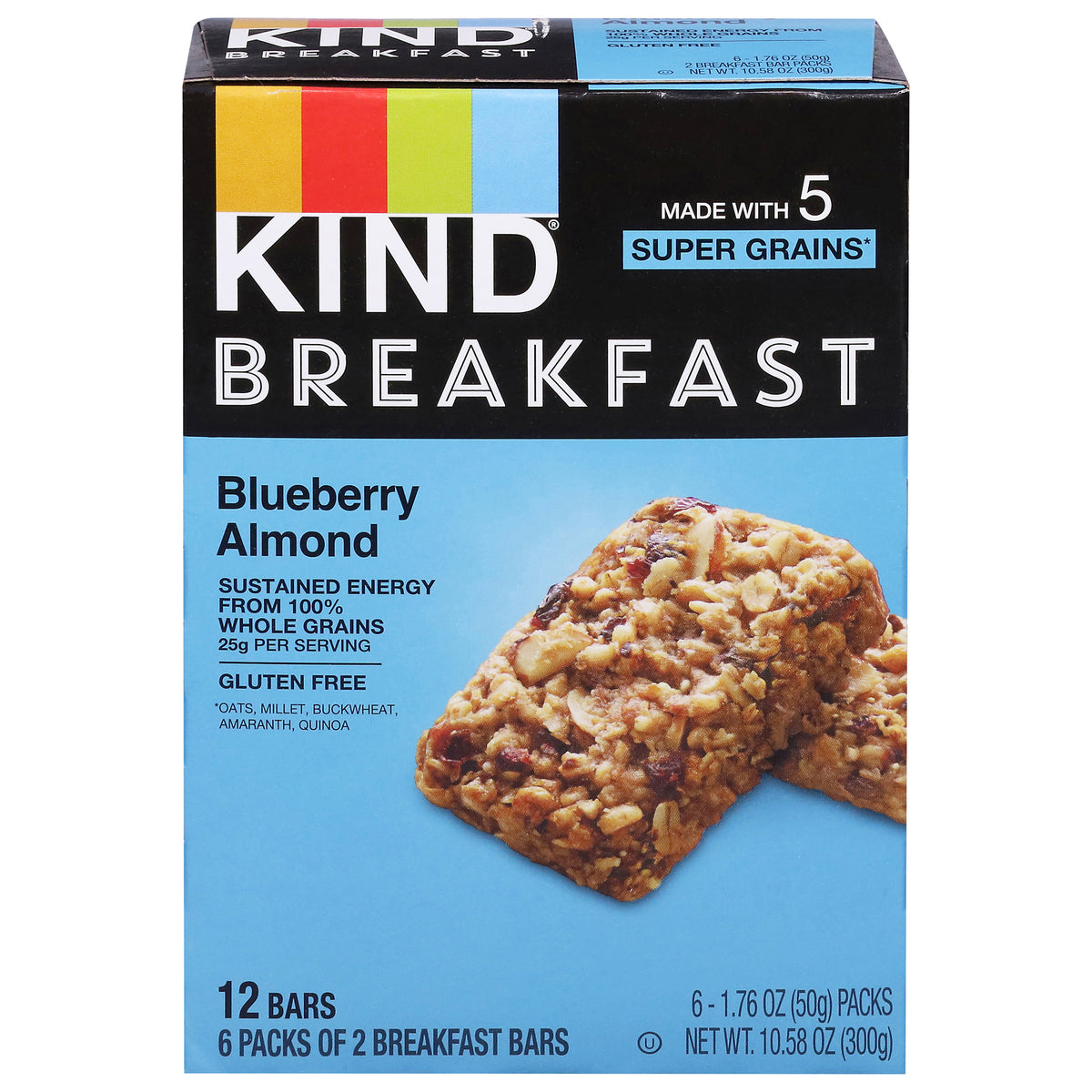 Kind - Bar Brkfast Blubry Almond - Cs Of 5-6/1.76 Z