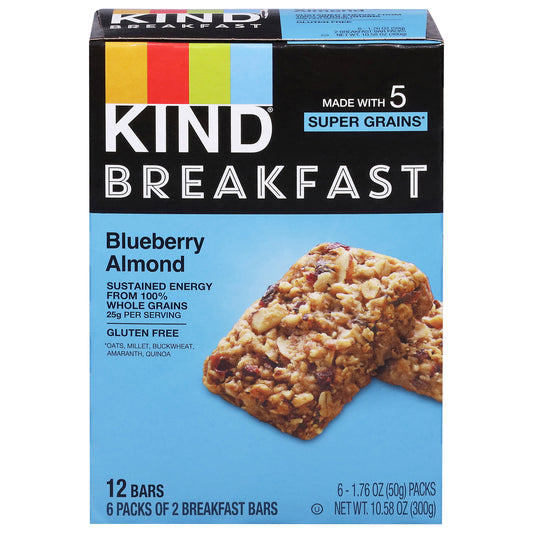 Kind - Bar Brkfast Blubry Almond - Cs Of 5-6/1.76 Z