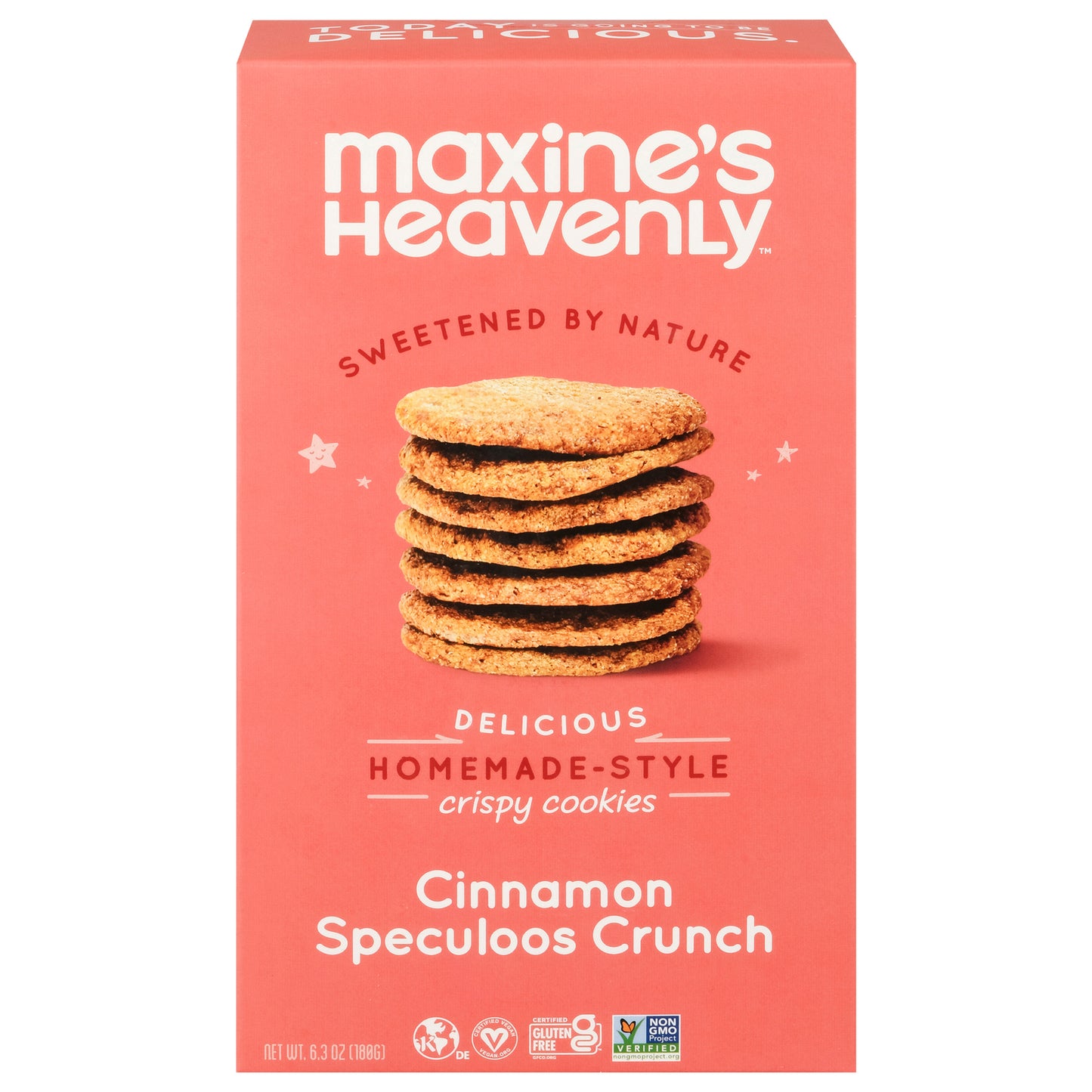 Maxine's Heavenly - Cookies Crspy Cinnnamon - Cs Of 8-6.3 Oz