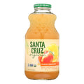 Santa Cruz Organic Lemonade Juice - Peach - Case Of 12 - 32 Fl Oz.