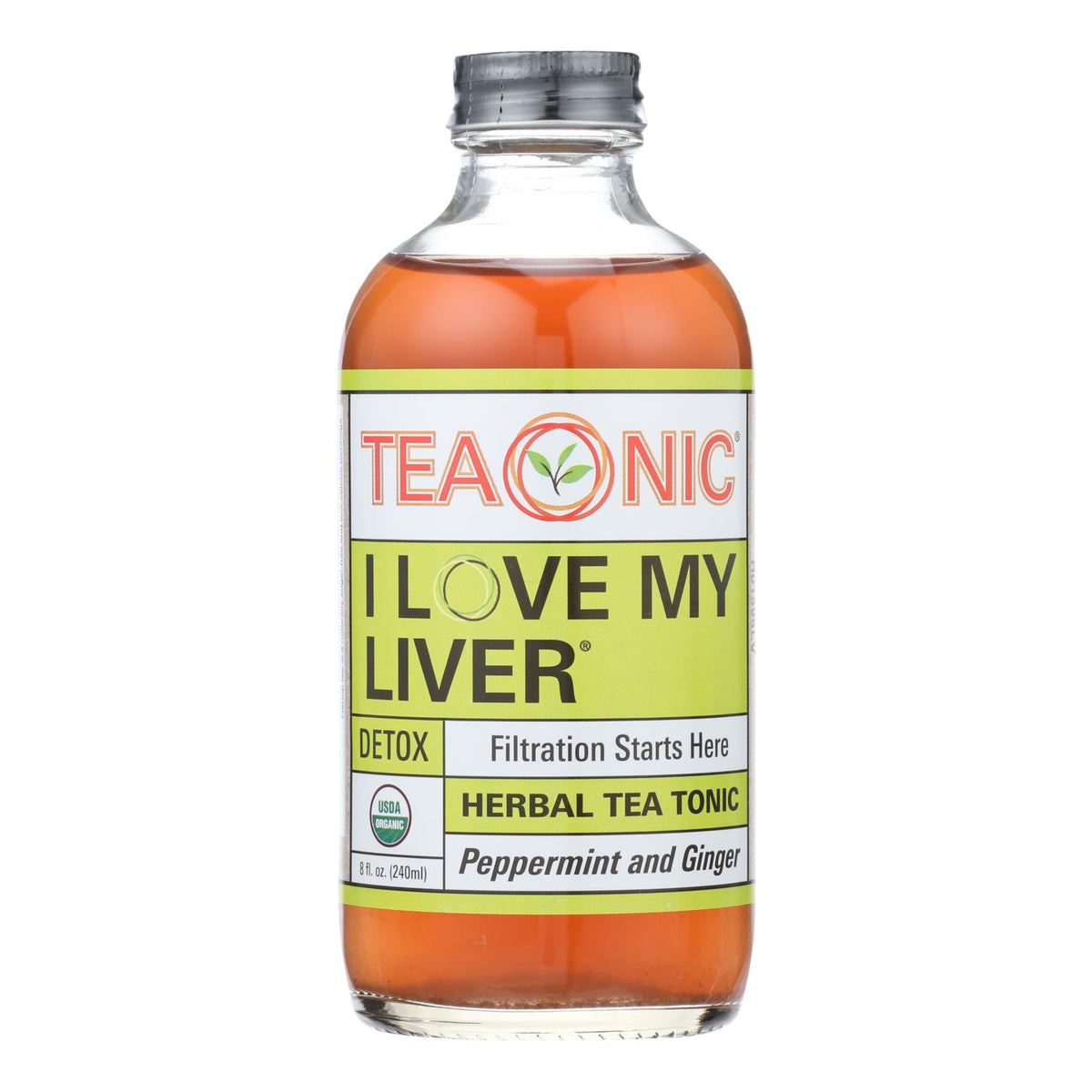 Teaonic I Love My Liver Herbal Tea Supplement  - Case Of 6 - 8 Fz