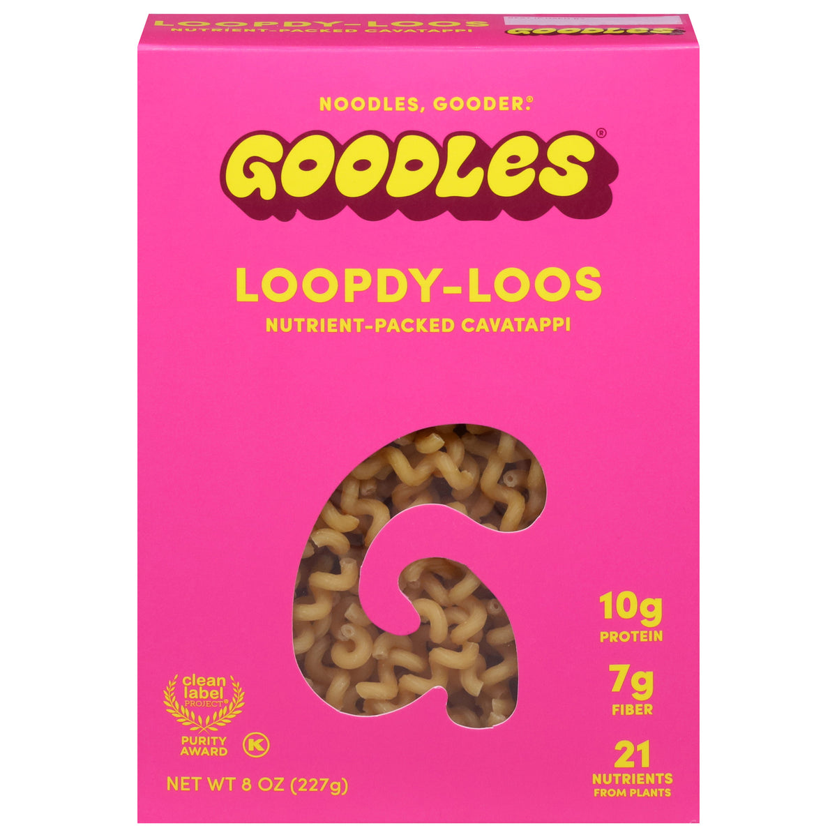 Goodles - Pasta Loopdy-loos - Cs Of 12-8 Oz