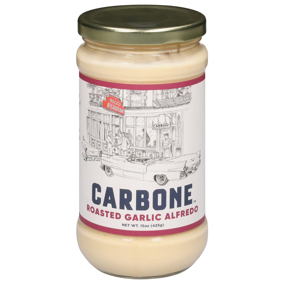 Carbone - Sauce Garlic Alfredo - Cs Of 6-15 Fz