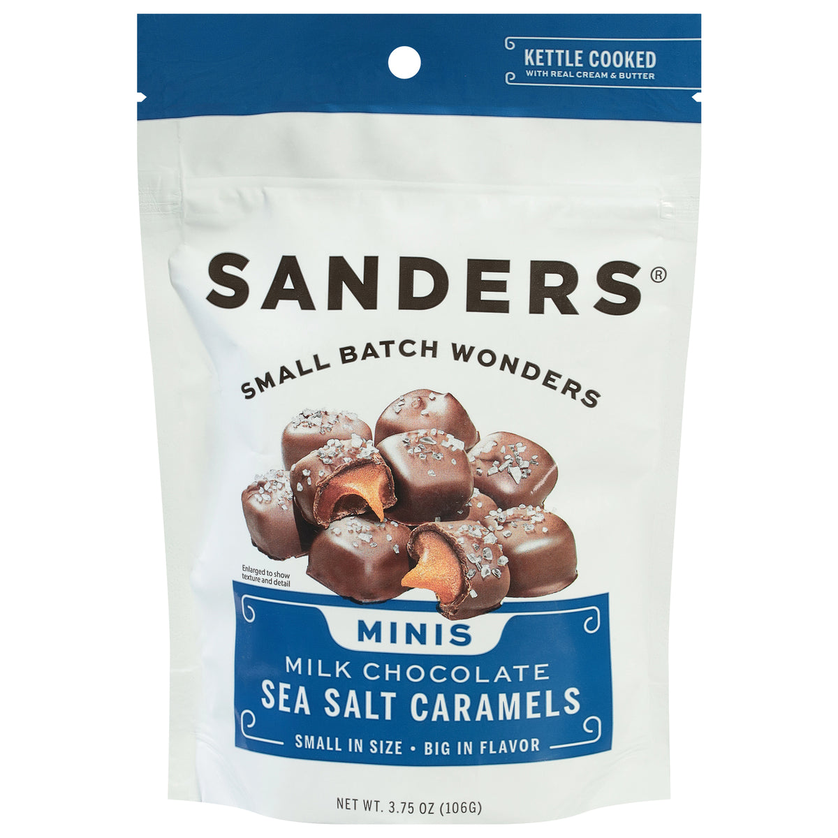 Sanders - Mlk Choc Ssalt Crml Bite - Cs Of 12-3.75 Oz