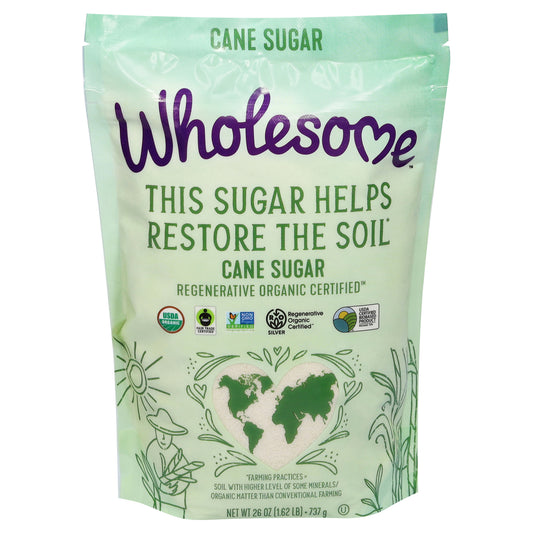 Wholesome - Sugar Og2 Cane Regen - Cs Of 12-26 Oz