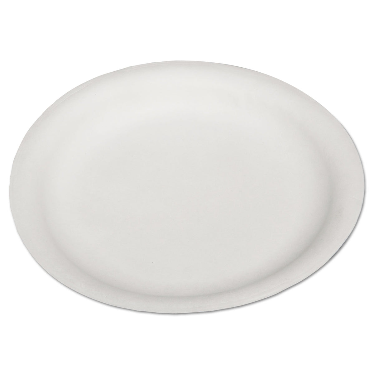 AbilityOne 7350002900594, SKILCRAFT Dinnerware, Plates, 9" dia, White, 500/Carton