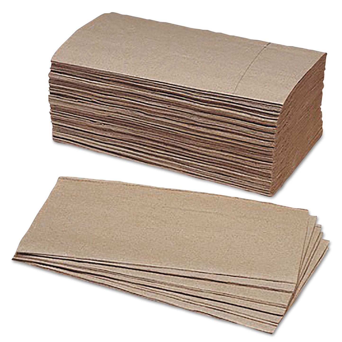 AbilityOne 8540013590798, SKILCRAFT Recycled Paper Towels, 1-Ply, 9.25 x 5.38, Kraft, 250/Bundle, 16 Bundles/Box