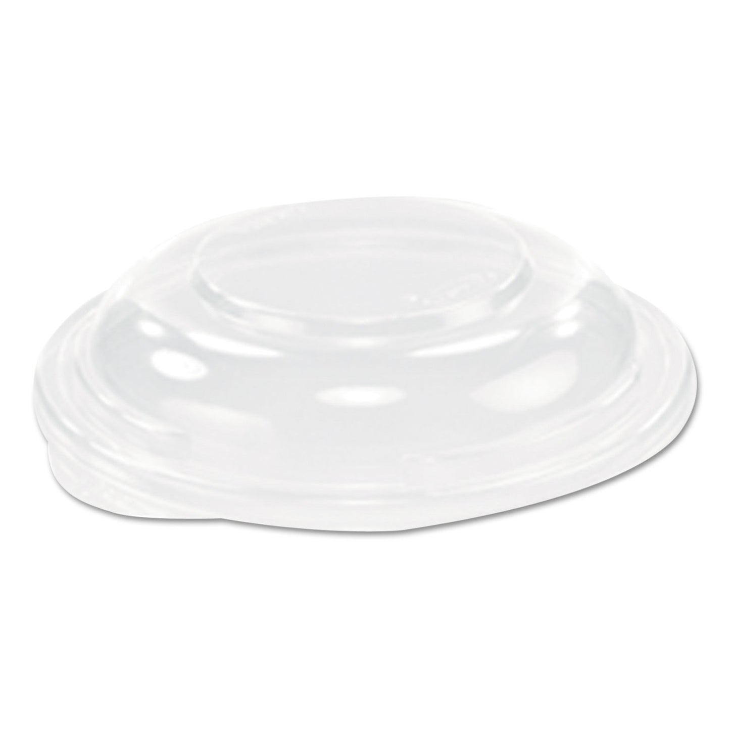 Dart PresentaBowls Clear Dome Lids, 5.4 Diameter x 1.1 h, Plastic, 504/Carton (DCCC16BDL)