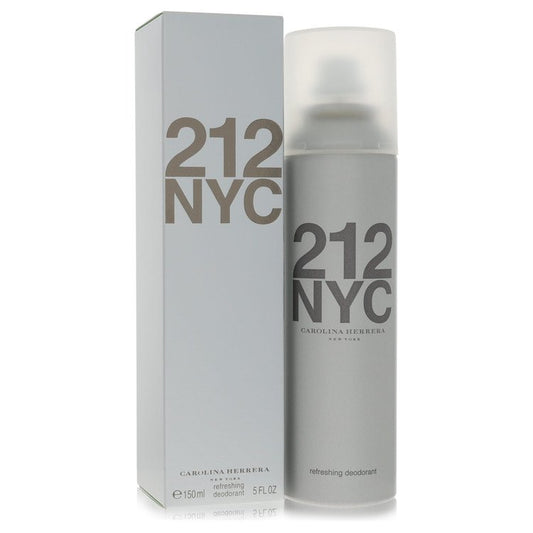 212 by Carolina Herrera Deodorant Spray (Can) 5 oz for Women