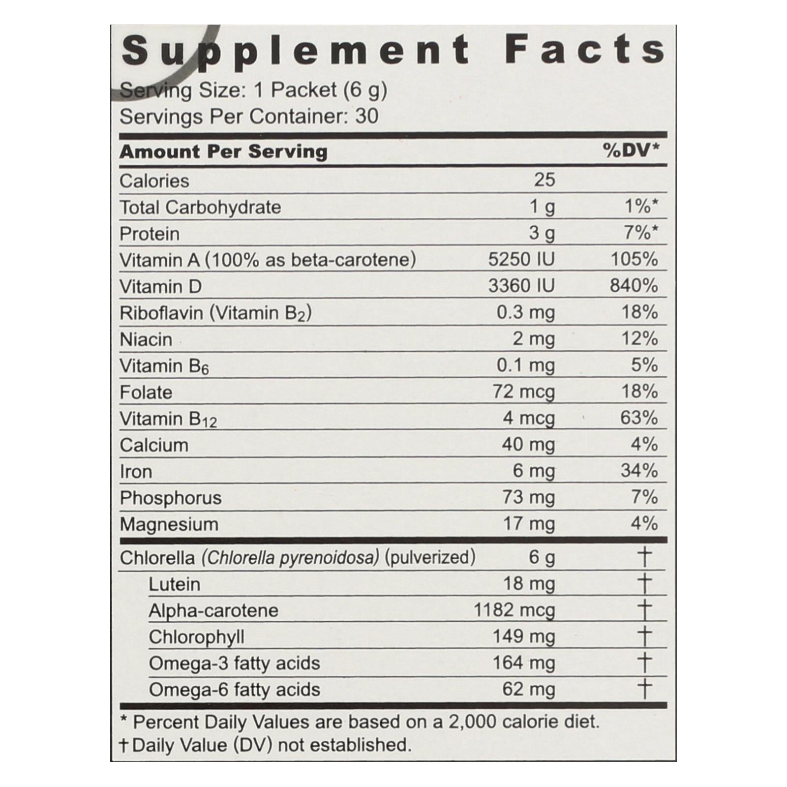 Sun Chlorella Powderpacket  - 1 Each - 180 Grm