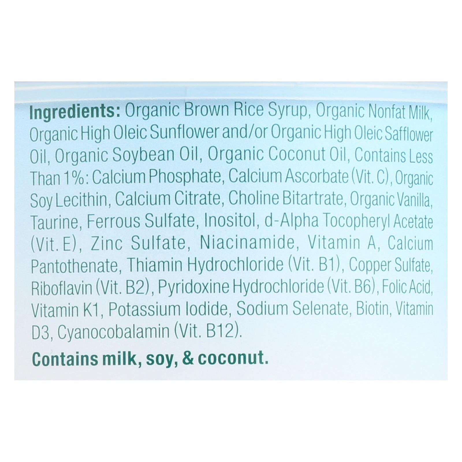 Baby's Only Organic Dairy Iron Fortified Toddler Formula - Case Of 6 - 12.7 Oz.