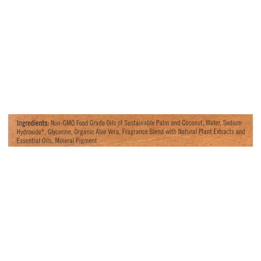 Sappo Hill Soapworks Glycerine Creme Soap - Aloe - Case Of 12 - 3.5 Oz