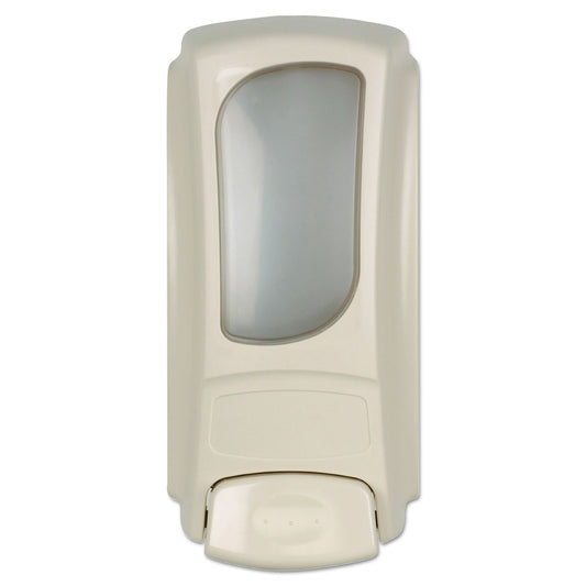 Dial Professional Eco-Smart/Anywhere Flex Bag Dispenser, 15 oz, 4 x 3.1 x 7.9, Cream 6/Carton (DIA15051CT)