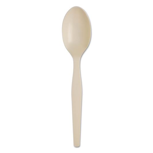 Dixie SmartStock Plastic Cutlery Refill, Spoons, 6", Series-O Mediumweight Bio-Blend, Beige, 40/Pack, 24 Packs/Carton (DXESSS11B)
