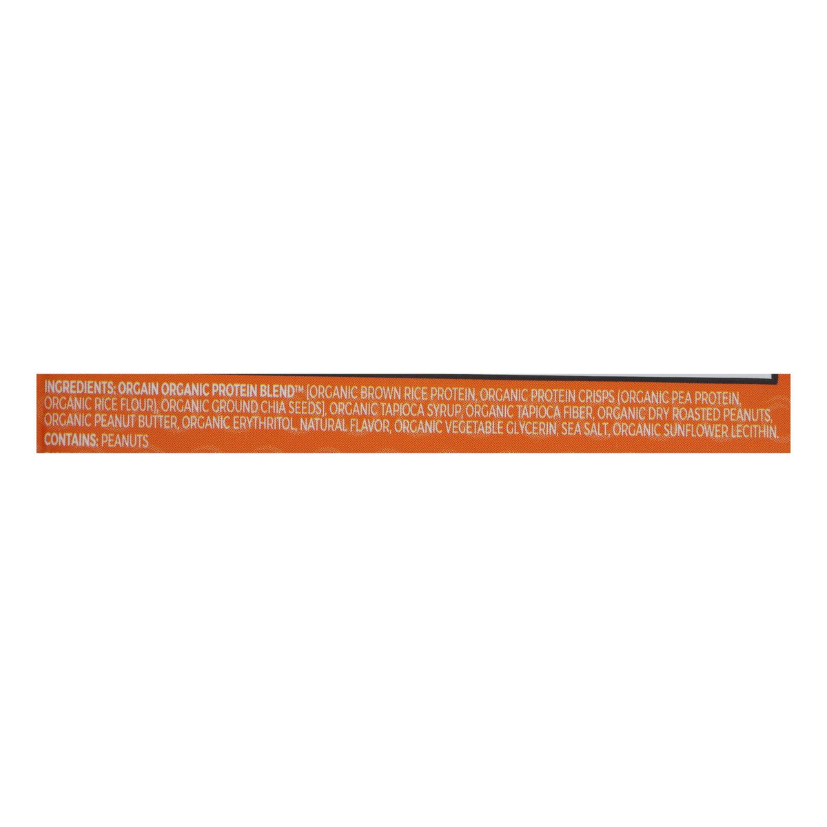Orgain Organic Protein Bar - Peanut Butter - Case Of 12 - 1.40 Oz