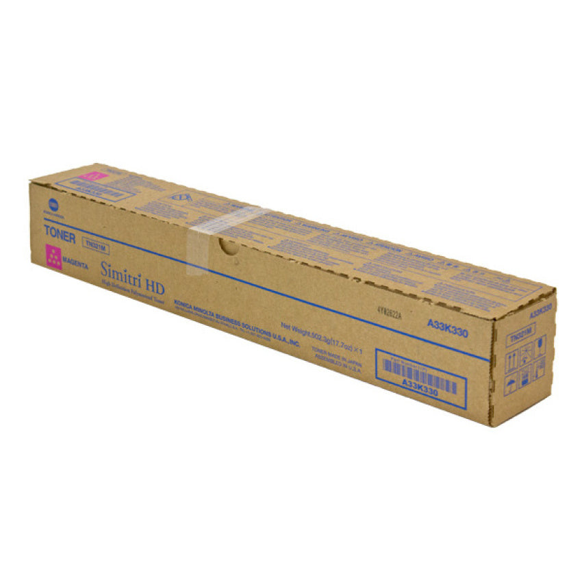 Konica Minolta Toner Cartridge (A33K330 A33K33A TN321AM TN321M) (A33K330, A33K33A, TN321AM, TN321M)