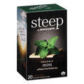 Bigelow steep Tea, Mint, 1.41 oz Tea Bag, 20/Box (BTC17709)