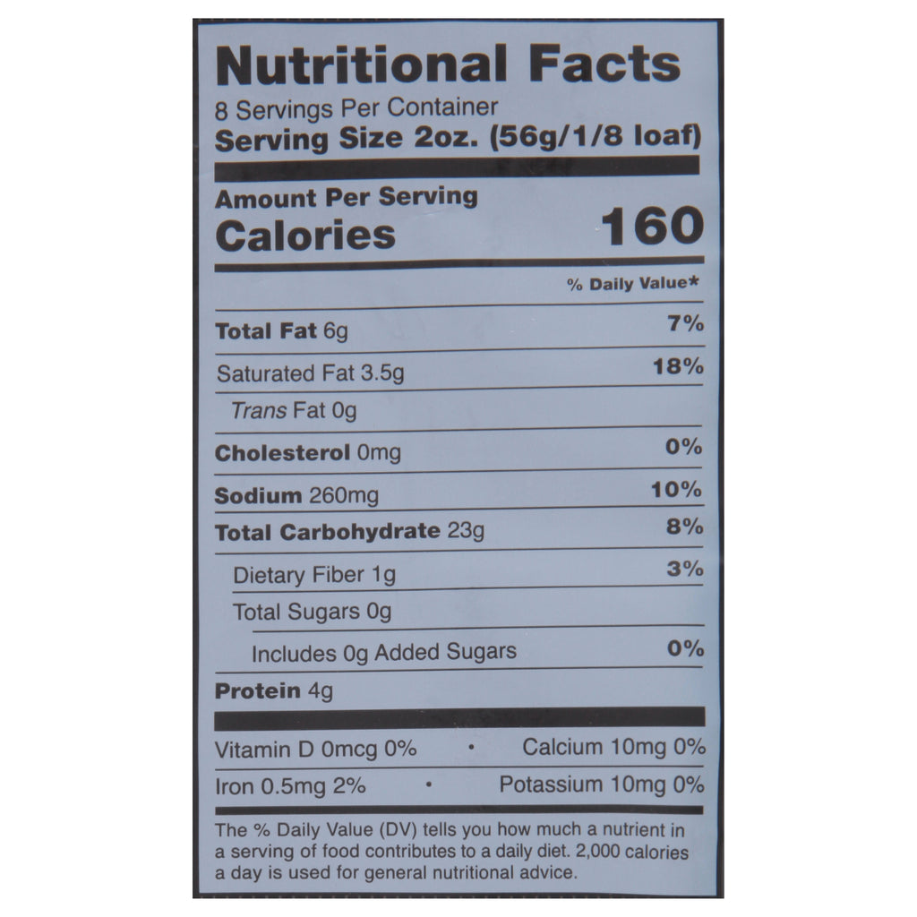 Essential Baking Company - Brd Tk&bake Garlic - Case Of 16 - 16 Oz