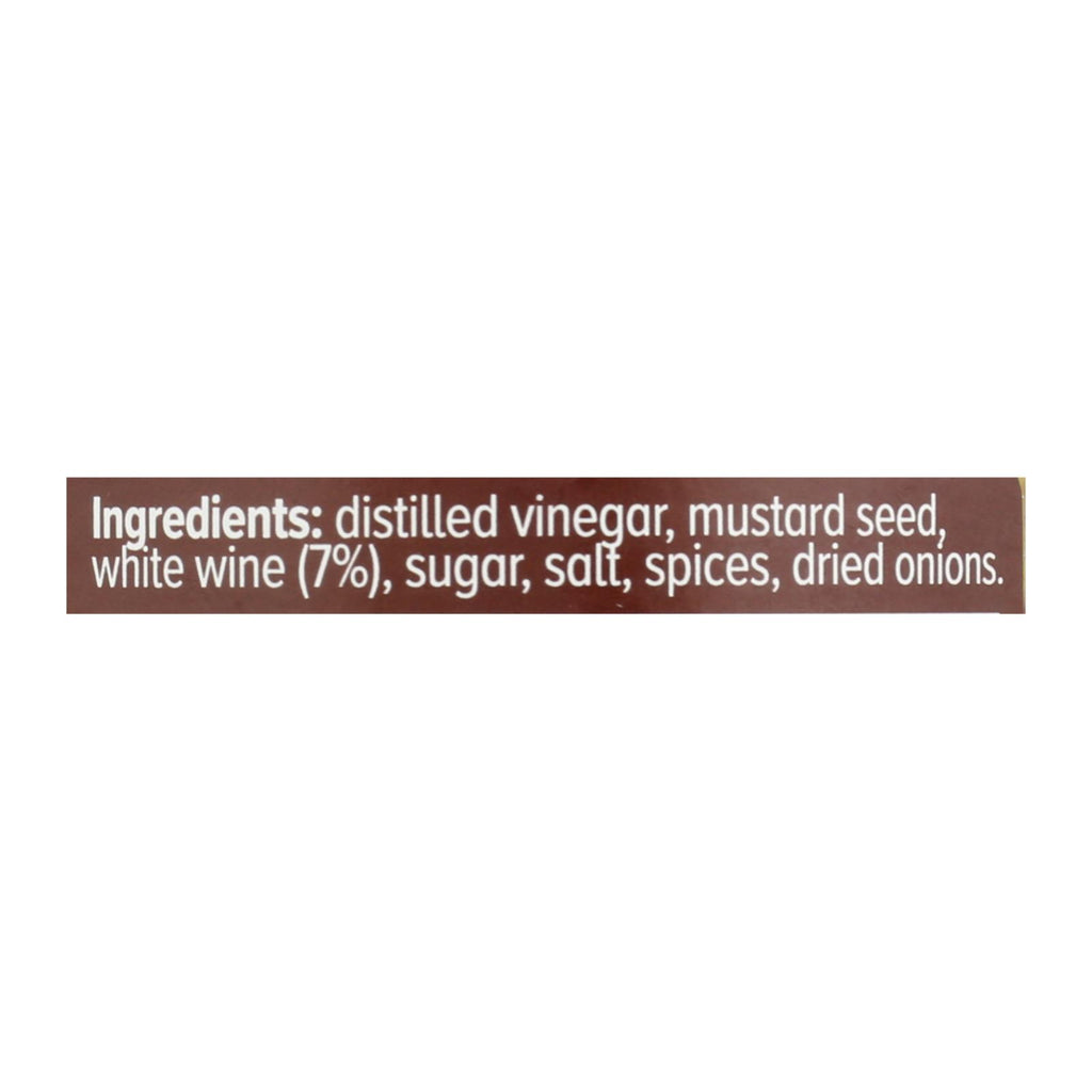 Lowensenf Whole Grain Mustard - Case Of 6 - 8.8 Oz