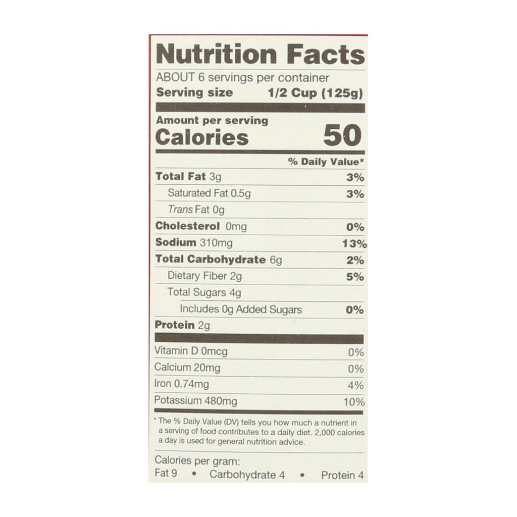 Lidia's Pasta Sauce - Marinara - Case Of 6 - 25 Fl Oz.