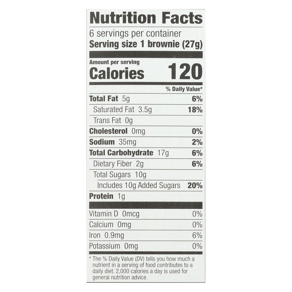 Larabar - Bar Kids Chocolate Brownie - Case Of 8-6/.96 Oz